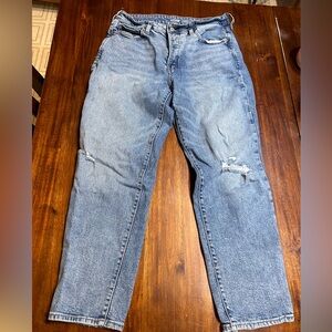 Old Navy - High-Waisted OG Straight Secret-Slim Pocket Jeans - Size 10